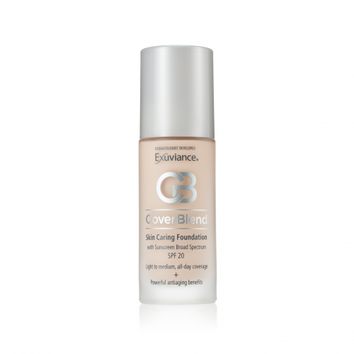 EXUVIANCE Coverblend Skin Caring Foundation - Kreminė pudra SPF20 Toasted Almond 