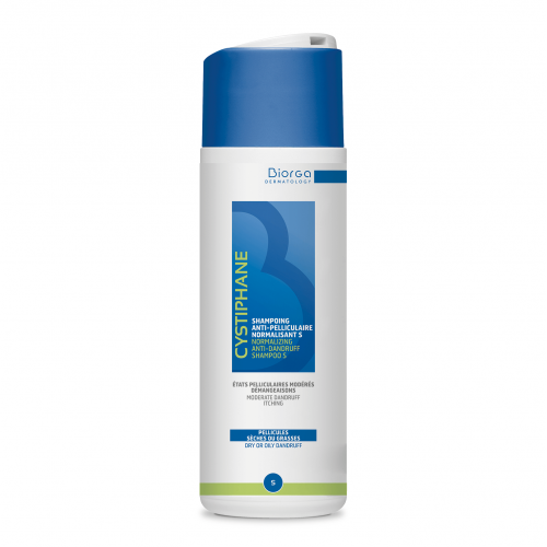 BIORGA CYSTIPHANE S normalizing shampoo - Normalizuojantis šampūnas nuo pleiskanų