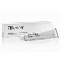 FILLERINA® Dieninis kremas su 6 hialurono rūgštimis ir peptidais SPF15 3 lygis