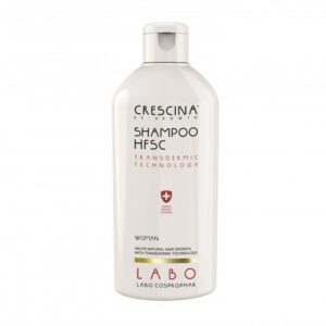 CRESCINA TRANSDERMIC RE-GROWTH pilinguojantis šampūnas MOTERIMS, plaukų atauginimui, 200 ml