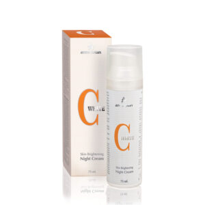 ANNA LOTAN C-WHITE naktinis veido kremas su vitaminu C, 75 ml