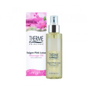 THERME SAIGON PINK LOTUS masažo aliejus, 125 ml