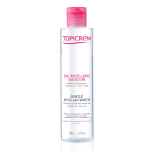 TOPICREM Gentle Micellar Water - Micelinis valomasis veido vanduo, 200 ml