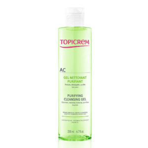 TOPICREM AC Purifying Cleansing Gel - Švarinamoji želė - prausiklis mišriai - riebiai odai, 200 ml