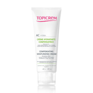 TOPICREM AC Compensating Moisturizing Cream - Drėkinamasis kompensuojamasis veido kremas, 40 ml