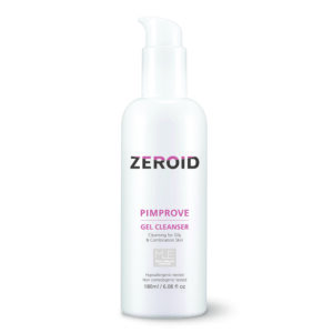 ZEROID Pimprove Gel Cleanser - Gelinis veido prausiklis riebiai ir mišriai odai, 180 ml