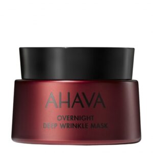 AHAVA APPLE OF SODOM NAKTINĖ KAUKĖ ESANT GILIOMS RAUKŠLĖMS, 50 ml