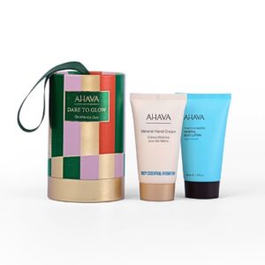 AHAVA DARE TO GLOW ON THE GO DUO dovanų rinkinys, 2x40ml