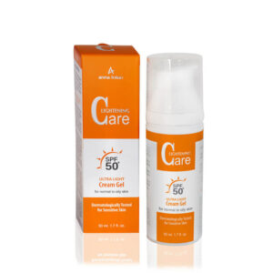 ANNA LOTAN C - White Ypač lengvos tekstūros kremas- gelis SPF50+, 50ml
