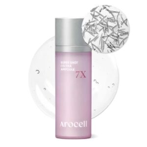 AROCELL Super Shot Coltra Ampoule 7x veido ampulė su kolageno mikro adatėlėmis, 30ml