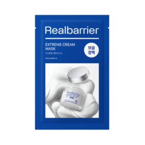 REAL BARRIER Extreme Cream Mask - Ypač drėkinanti lakštinė - kreminė kaukė veidui, 28 g