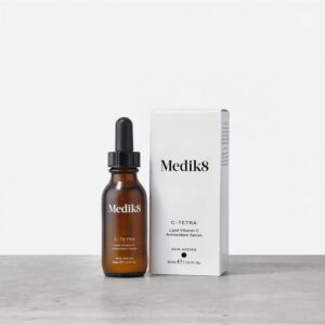 MEDIK8 C-Tetra - Antioksidacinis veido serumas su vitaminu C (7%), 30 ml