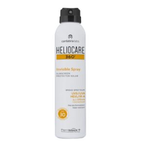 CANTABRIA LABS HELIOCARE 360 INVISIBLE apsauginis purškiklis kūnui nuo saulės SPF50+, 200 ml