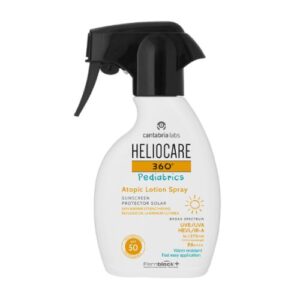 CANTABRIA LABS HELIOCARE 360 PEDIATRICS purškiama apsauga nuo saulės atopinei vaikų ir kūdikių kūno odai SPF50, 250 ML