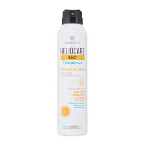 CANTABRIA LABS HELIOCARE 360 PEDIATRICS TRANSPARENT purškiama apsauga nuo saulės vaikams SPF50+, 200 ml