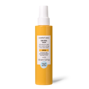 COMFORT ZONE SUN SOUL Priešaukšlinis kremas nuo saulės kūnui SPF50, 150 ML