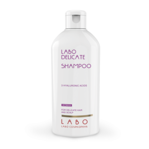 CRESCINA LABO DELICATE šampūnas jautriai galvos odai su 3 hialurono rūgštimis MOTERIMS, 200 ml