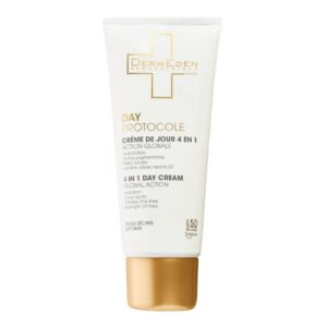 DERMEDEN DAY PROTOCOLE Apsauginis drėkinamasis kremas nuo saulės sausai jautriai odai SPF 50, 50ml
