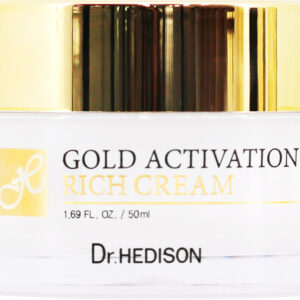 Dr.HEDISON Gold Activation Rich Cream praturtinamasis veido kremas, 50ml