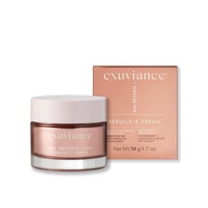 EXUVIANCE AGE REVERSE + atnaujinamasis kremas Rebuild-5, 50g