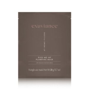 EXUVIANCE Pick-Me-Up lakštinė veido kaukė, 1 vnt , 20g