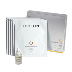 G.M. COLLIN bioceliuliozinė veido kaukė su serumu, 5 vnt + 7 ml.