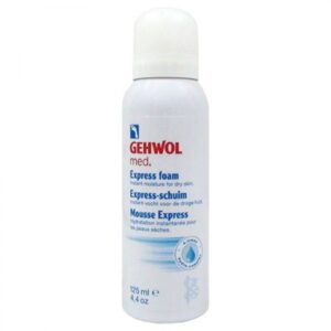 GEHWOL med Express foam putos normaliai ir sausai pėdų odai, 125 ml