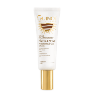 GUINOT Hydrazone Progressive Tan, drėkinamasis palaipsniui įdegį suteikiantis kremas veidui, 50 ml