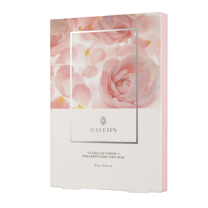 HAYEJIN Cuddle of Flowers drėkinamoji lakštinė veido kaukė, 5vntx25ml