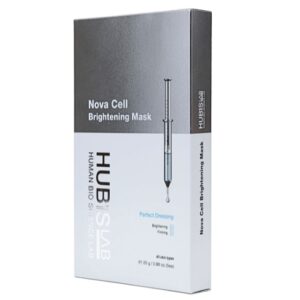HUBISLAB E+ Epiderma Nova Cell šviesinanti veido kaukė, 5x25 g