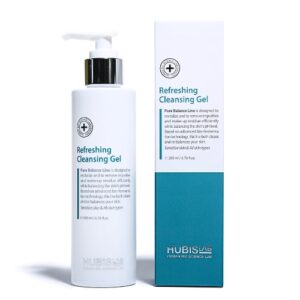 HUBISLAB Pure Balance gaivinamasis gelinis veido prausiklis, 200 ml