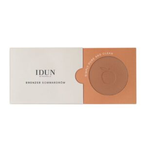 IDUN Minerals bronzinanti pudra suteikianti spindesio Sommardrom Nr. 1621, 4,6 g