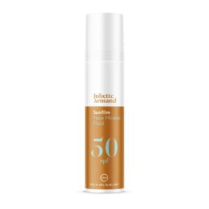 JULIETTE ARMAND Sunfilm Face Mineral Fluid SPF50 Veido apsauginis nuo saulės fluido kremas su 100 % mineraliniais filtrais, 40ml