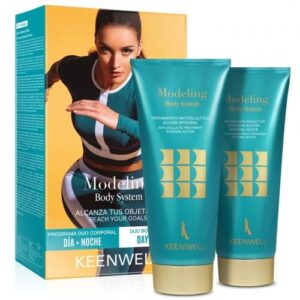 KEENWELL MODELING BODY SYSTEM PACK NR. 1 rinkinys su anticeliulitinėmis priemonėmis, 2x200ml