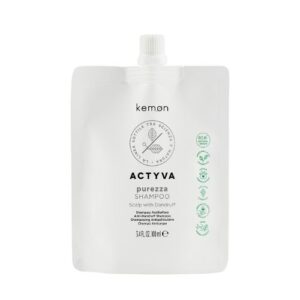 KEMON ACTYVA PUREZZA Pleiskanotos galvos odos šampūnas, 100ml