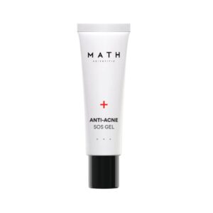 MATH SOS pirmoji skubi pagalba nuo spuogų ANTI-ACNE GEL, 15ml