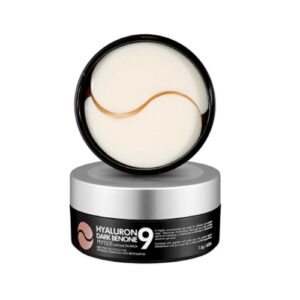 MEDI-PEEL Hyaluron Dark Benone Peptide 9 Ampoule paakių padeliai su peptidais ir hialurono rūgštimi, 60 vnt