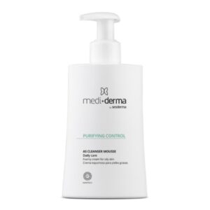 MEDIDERMA HOMECARE AS bemuilis putojantis kreminis prausiklis riebiai ir į aknę linkusiai odai, 200 ml