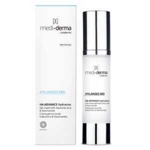 MEDIDERMA HOMECARE HA ADVANCE drėkinantis gelinis veido kremas, 50 ml