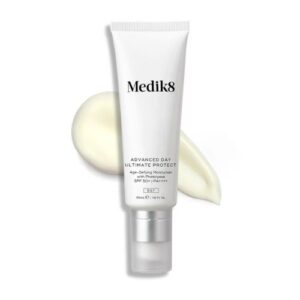 MEDIK8 Advanced Day Ultimate Protect drėkinantis apsauginis kremas veidui su SPF50, 50ml