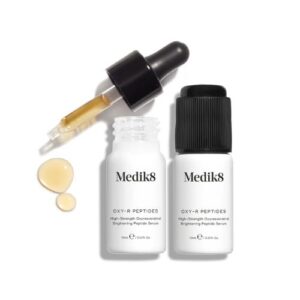 MEDIK8 Oxy-R Peptides Šviesinantis peptidų serumas su oksiresveratroliu, 2x10ml