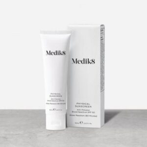 MEDIK8 Physical Sunscreen - Mineralinė plataus spektro apsauga nuo saulės SPF 50, 60 ml