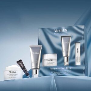 MEDIK8 Rejuvenation Reset Age Defying & Radiance rinkinys veidui,  50mlx30mlx4ml