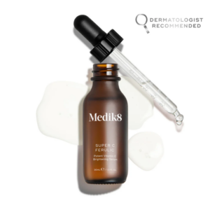 MEDIK8 Super C Ferulic - Ypatingai šviesinantis veido serumas su vitaminu C, 30 ml