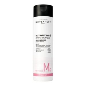 NOVEXPERT Nettoyant lacte hydro-biotique hipoalergiškas valomasis veido pienelis su magniu, 200 ml
