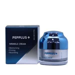PEPPLUS+ WRINKLE CREAM veido kremas stangrumo stokojančiai odai, 50 ml
