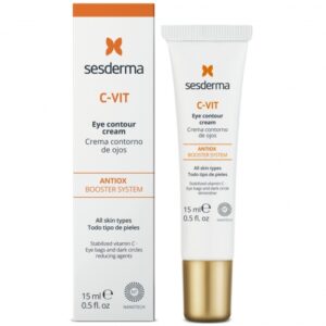 SESDERMA C-VIT SKAISTINANTIS PAAKIŲ KONTŪRO KREMAS, 15 ML