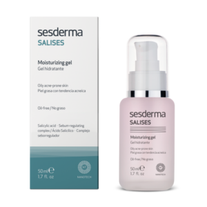 SESDERMA SALISES drėkinamasis gelis į aknę linkusiai odai, 50 ml