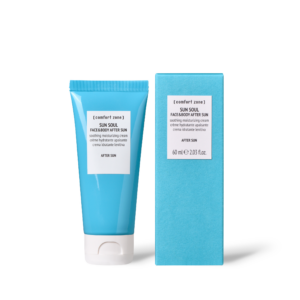 COMFORT ZONE SUN SOUL Raminamasis drėkinamasis veido ir kūno kremas po saulės, 60 ml
