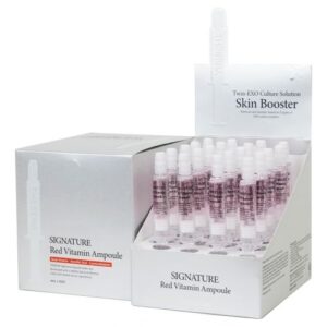 THESERA SIGNATURE RED VITAMIN ŠVIESINANČIOS IR SKAISTINANČIOS AMPULĖS, 20x4 ML